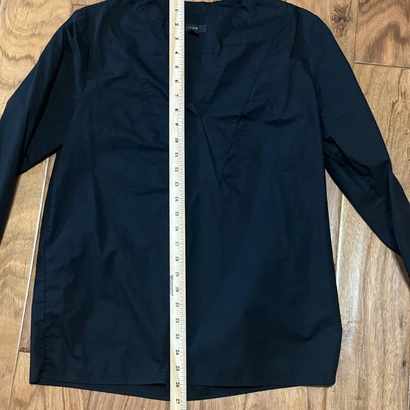 J Crew Eyelet Embroidery Long Sleeve Blouse - Picture 3 of 8